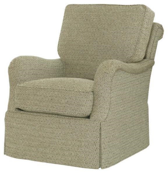 Wesley Hall Accent Chairs and Ottomans 611 Mackie Swivel Glider